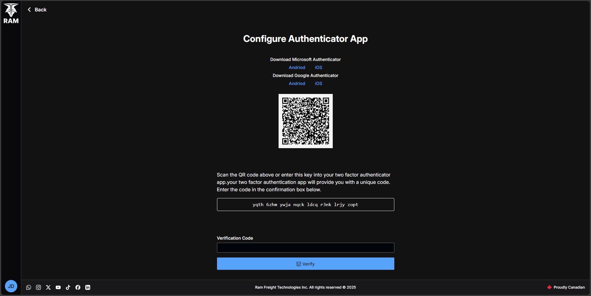 Authenticator App image